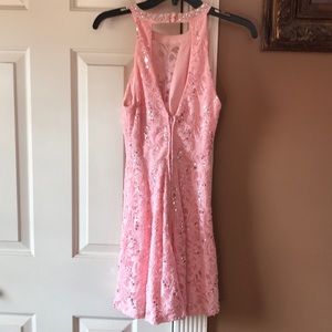 Light pink semi-formal dress. Size 3/4